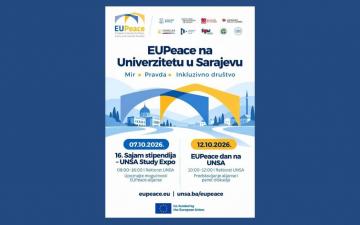 EUPeace dan na Univerzitetu u Sarajevu: mogućnosti za studente i osoblje