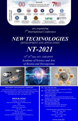 Konferencija NT-2021 i promocija knjige „Mehatronika: Modeliranje – simulacija – projektovanje“