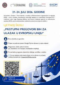 LJetna škola "Pristupni pregovori BiH za ulazak u Evropsku uniju“