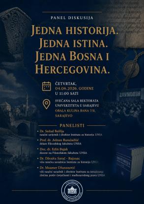Panel diskusija: „Jedna historija, jedna istina, jedna Bosna i Hercegovina“