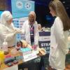 Fakultet zdravstvenih studija UNSA učestvovao na STEAM sajmu karijera
