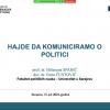 Realizirana V sesija projekta “Hajde da komuniciramo o politici” | Fondacija Konrad Adenauer u saradnji sa Fakultetom političkih nauka Univerziteta u Sarajevu