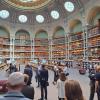Direktor Nacionalne i univerzitetska biblioteka BiH na otvaranju obnovljenog prostora  Richelieu - Nacionalne biblioteke Francuske (BNF)