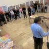 Izložba i workshop "Ebru umjetnost na vodi - Konzervacija i Restauracija" na Akademiji likovnih umjetnosti UNSA