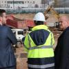  Delegations from the Sarajevo Canton Government and the University of Sarajevo visited the construction site of the Library of the University of Sarajevo