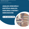 Održan Naučni skup Analiza diskursa i kritička analiza diskursa u Bosni i Hercegovini 