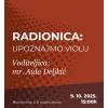 Radionica „Upoznajmo violu“ i cjelovečernji koncert za violu i klavir