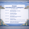 Program Univerziteta u Sarajevu za 24. april 2026.