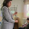 Saradnica Muzičke akademije UNSA, violistica mr. Aida Deljkić gostovala u muzičkim školama u Zenici