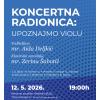 Edukativno-umjetnički projekt „Upoznajmo violu“