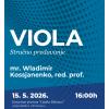 Edukativno-umjetnički projekt „Upoznajmo violu“
