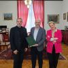 Kompozitor bh. nacionalne opere „Tvrtko, kralj bosanski“, mr. art. Ammar Jažić, posjetio rektora Univerziteta u Sarajevu