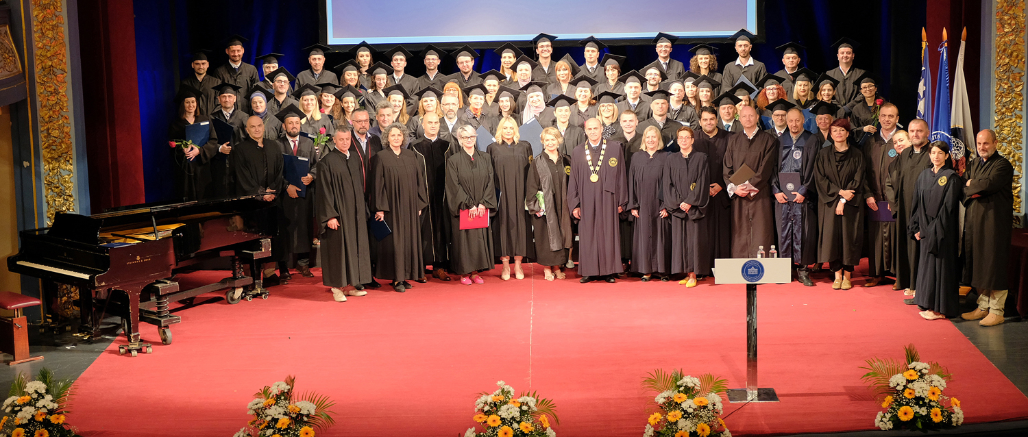 University of Sarajevo promoted 55 doctors of science